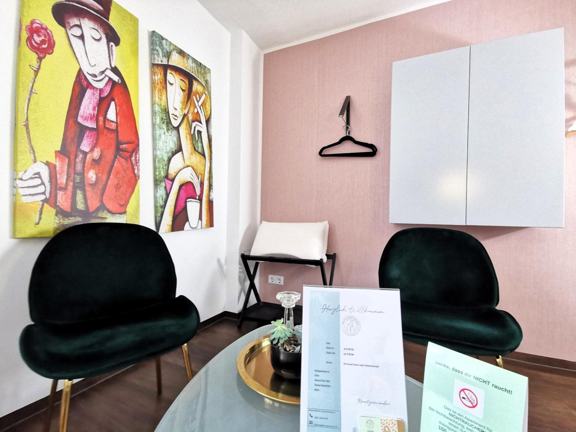 Bohnapartments Am Anger - Zentrum - Vollausstattung - Wlan 埃尔福特 外观 照片